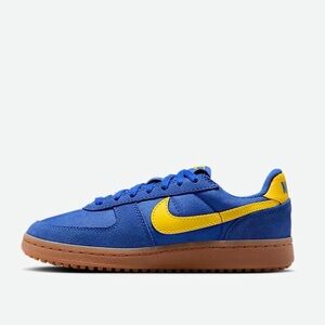 Nike Royal Blue and Yellow Sneakers